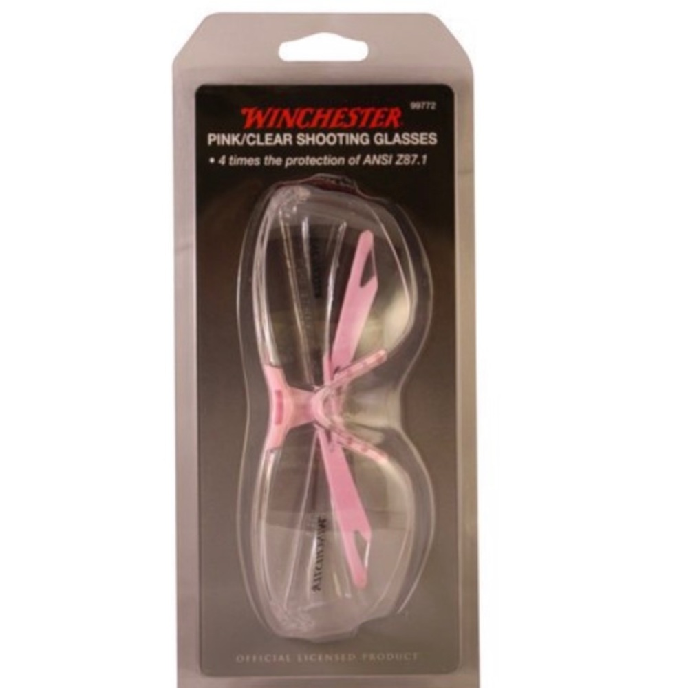 WINCHESTER 99772 Shooting Glasses Pink/Clear NEW!